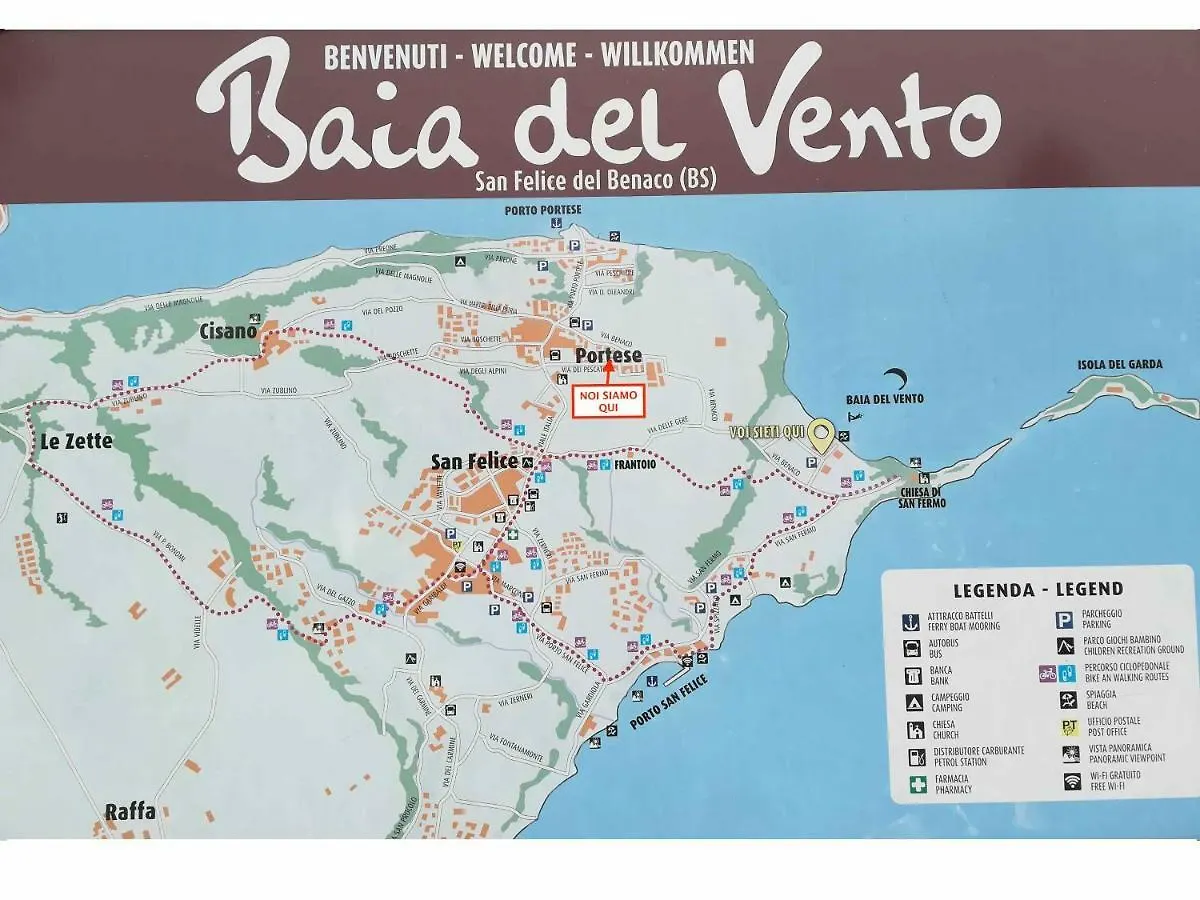아파트 Prato Verde San Felice 산펠리체델바나코 이탈리아